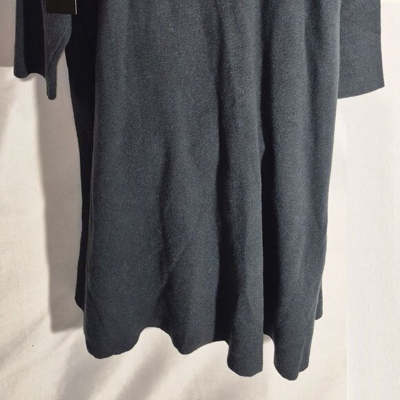 Promesa lovely long Cardigan sweater, 40" long, Dark Bluish Grey, Large. NWT - Picture 11 of 16